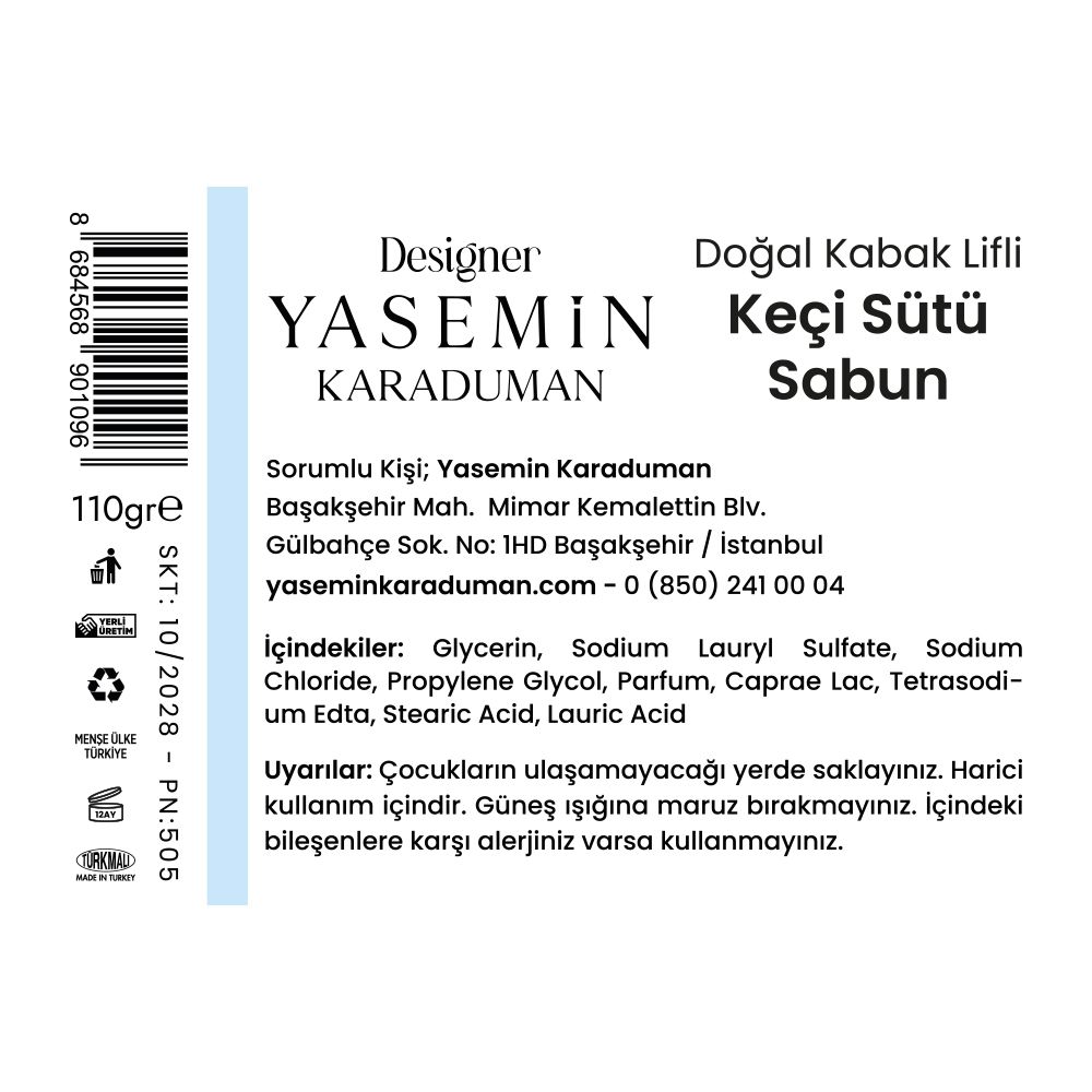 Doğal Lifli Keçi Sütlü Sabun - 2